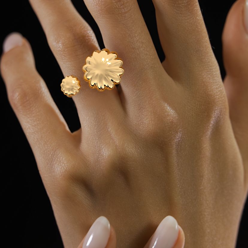 The Domeroom Top Open Ring - image 4