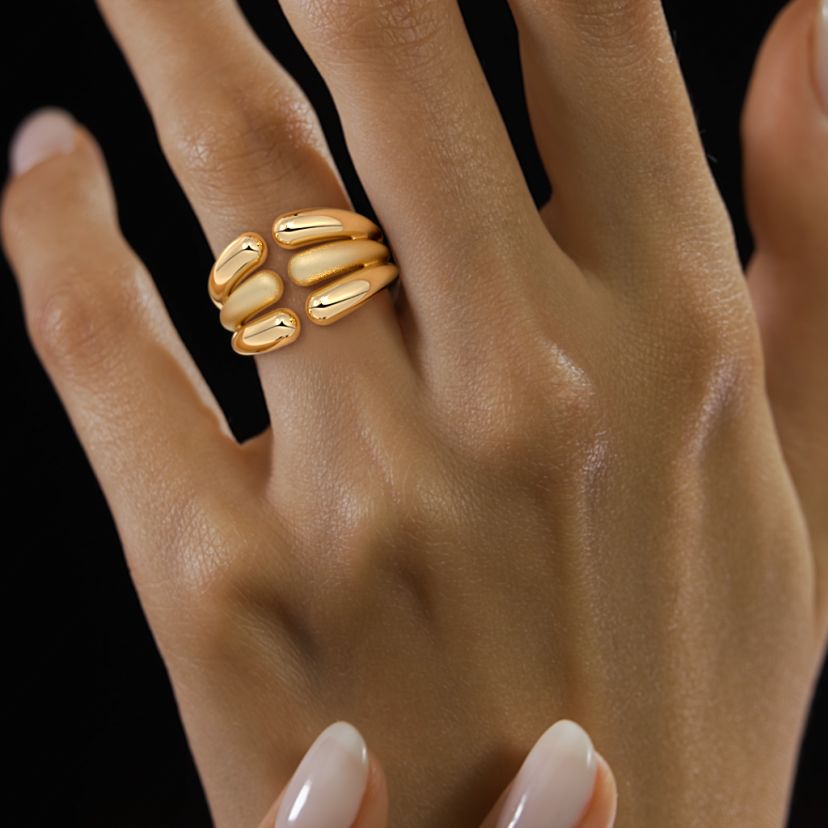 The Biophillia Top Open Ring - image 4