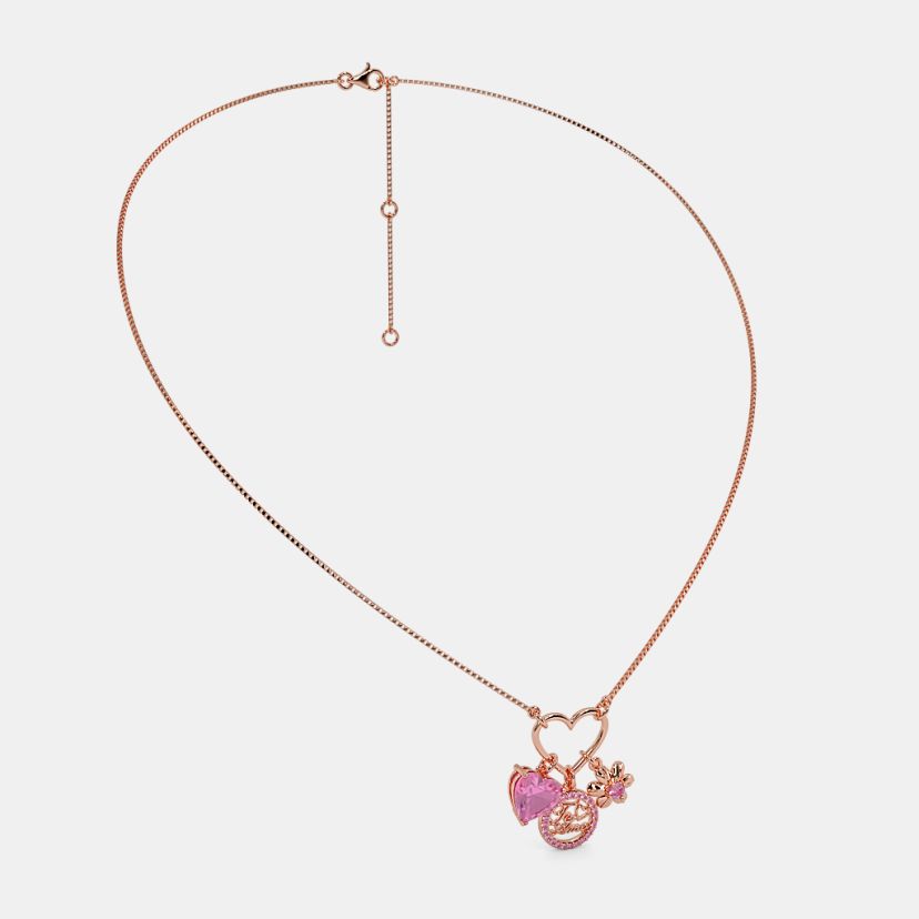 The Be Mine Ish Charm Necklace - image 6