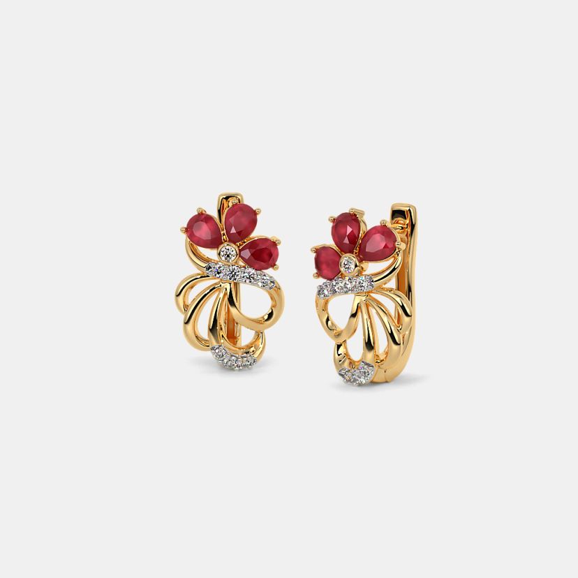 The Bertha Hoop Earrings - image 1
