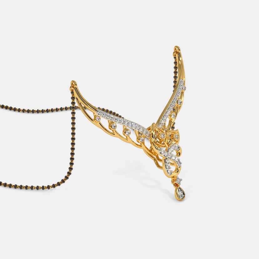 The Astikya Convertible Mangalsutra Pendant - image 10