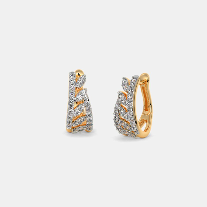 Lightweight hanging earrings gold deals