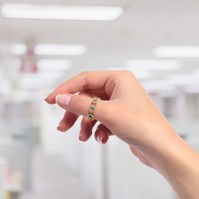 The Hexagonal Thumb Ring - image 3