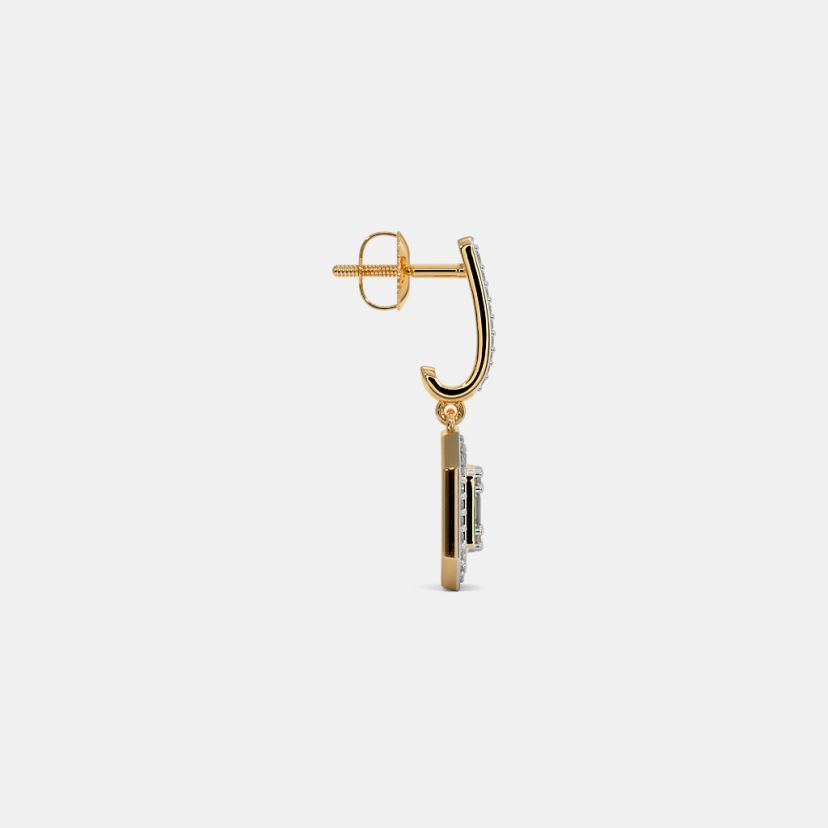 The Brooks J Hoop Dangle Earrings - image 7