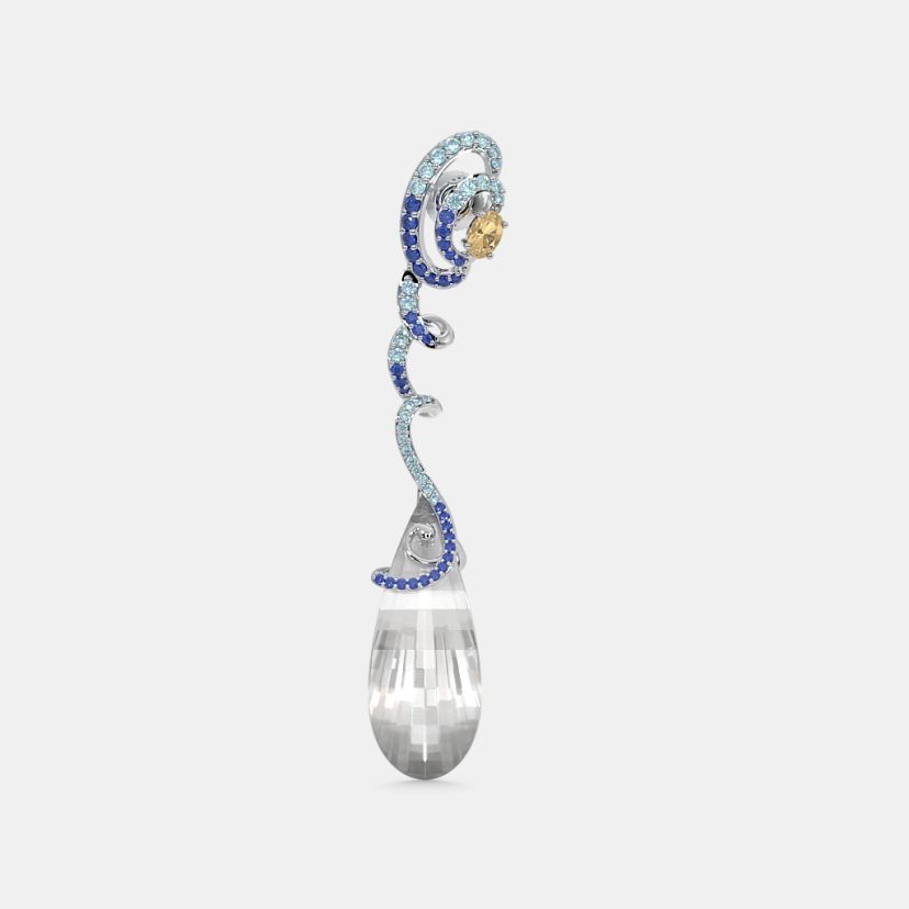 The Starry Night Dangler Earrings - image 4