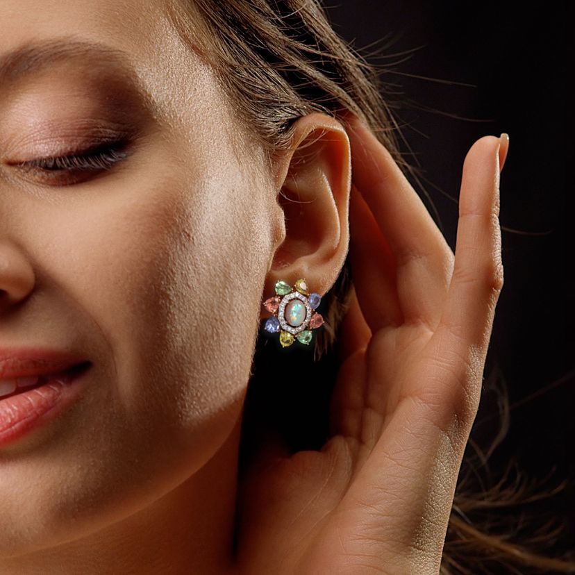 The Sarenzo Stud Earrings - image 4