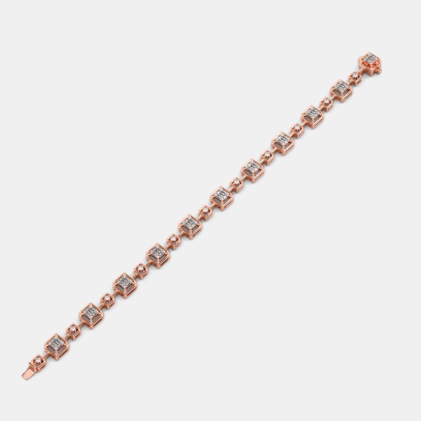 The Squareframe Tennis Bracelet - image 5