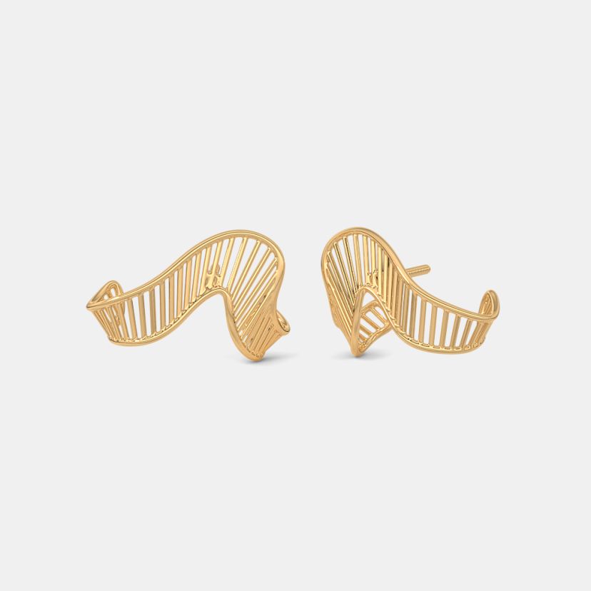 The Vassyndra Orange Peel Earrings - image 1