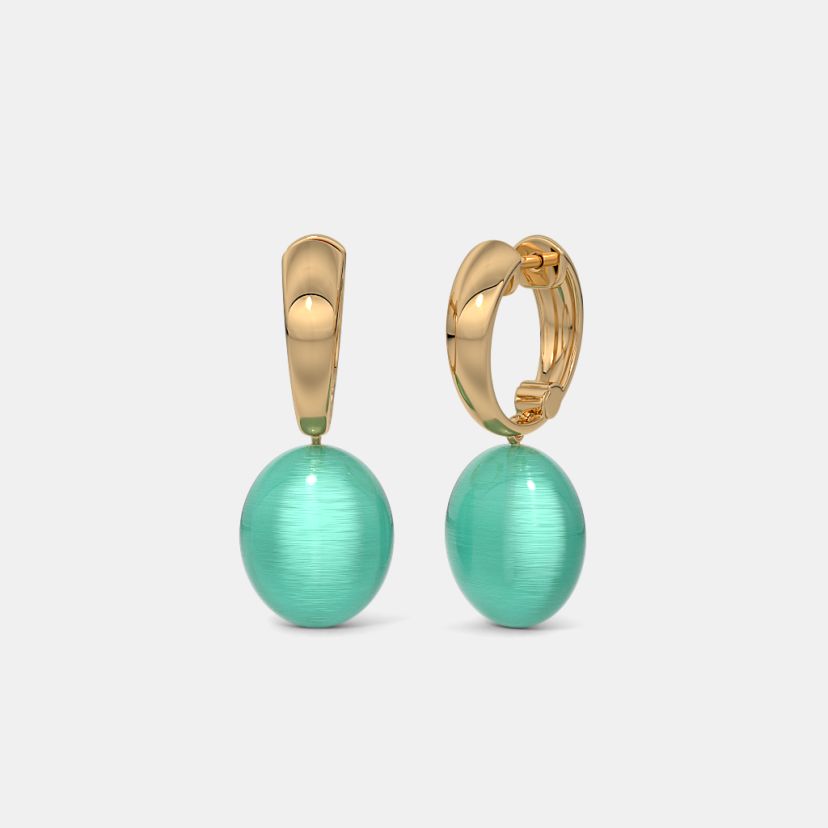 The Chryvara Dangle Hoop Earrings - image 1
