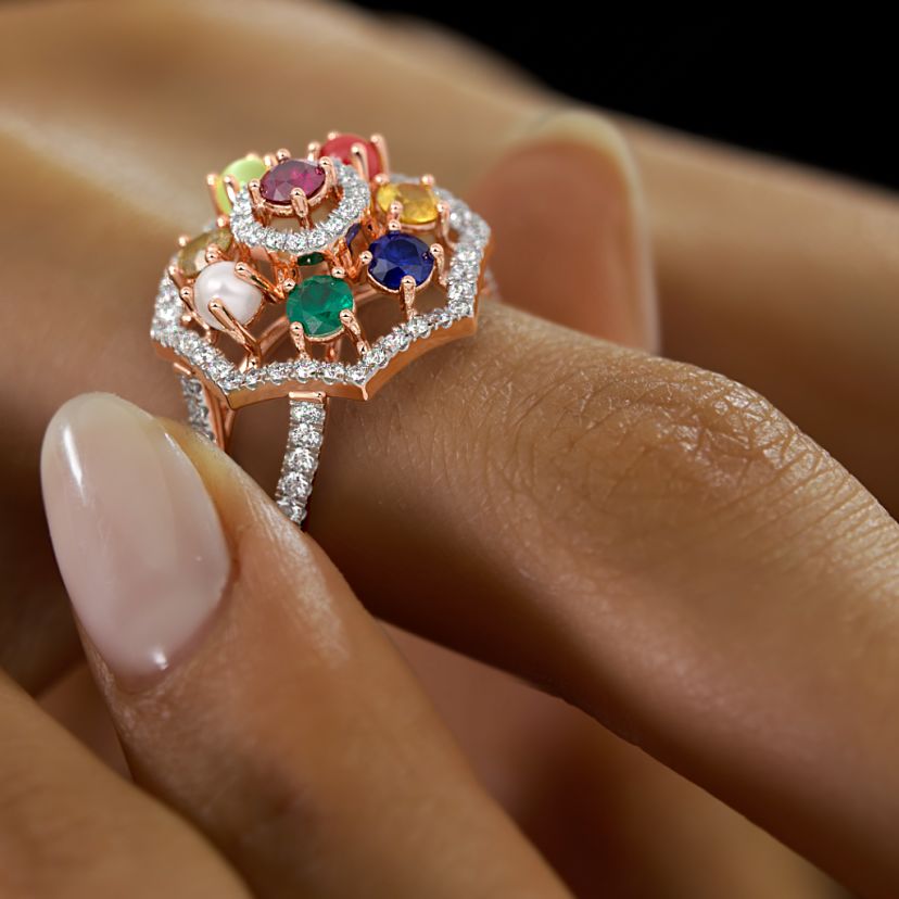 The Ornexis Navaratna Ring - image 6