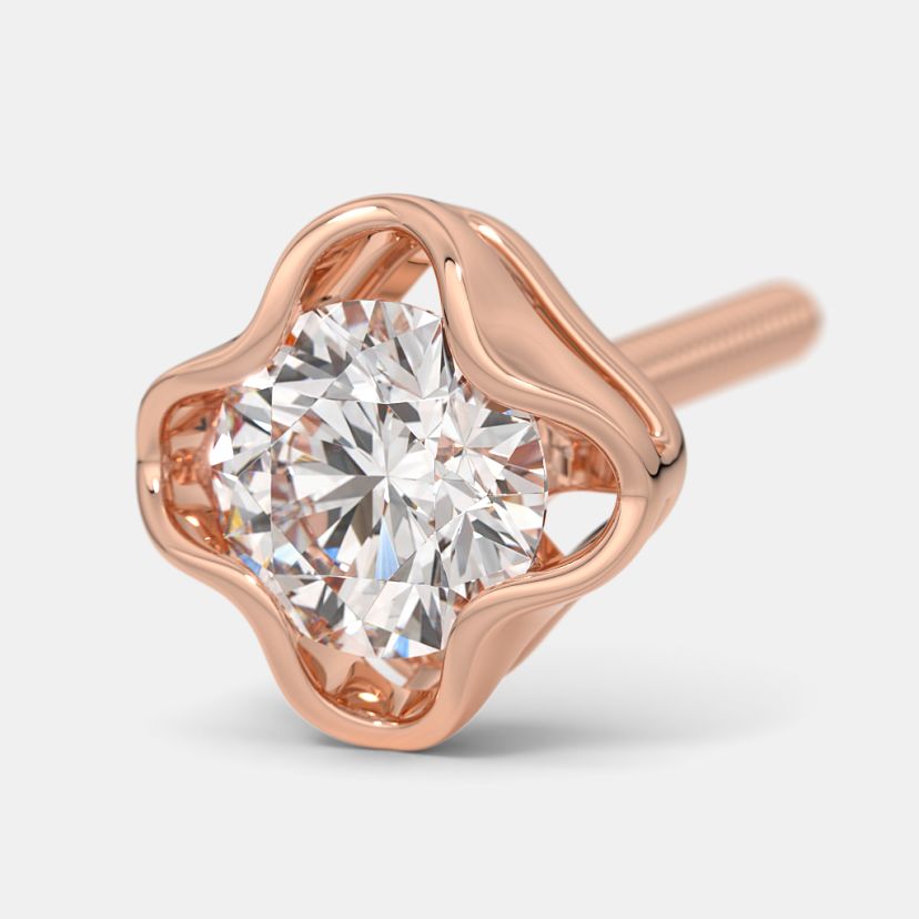 The Jovaska Solitaire Stud Earrings - image 5