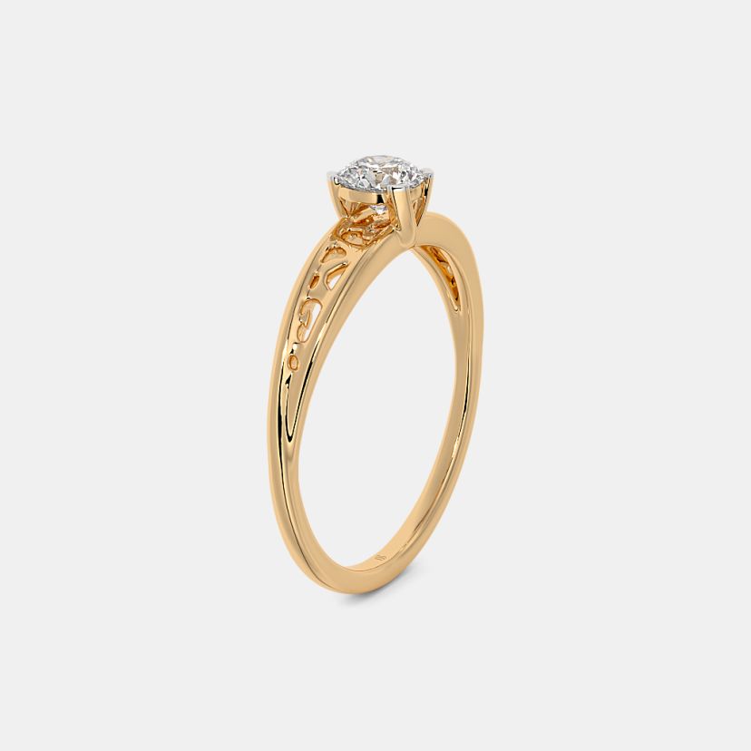 The Nerixa Solitaire Engagement Ring - image 9