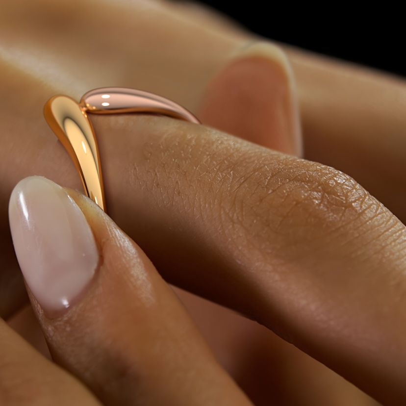 The Neoka Chevron Ring - image 6