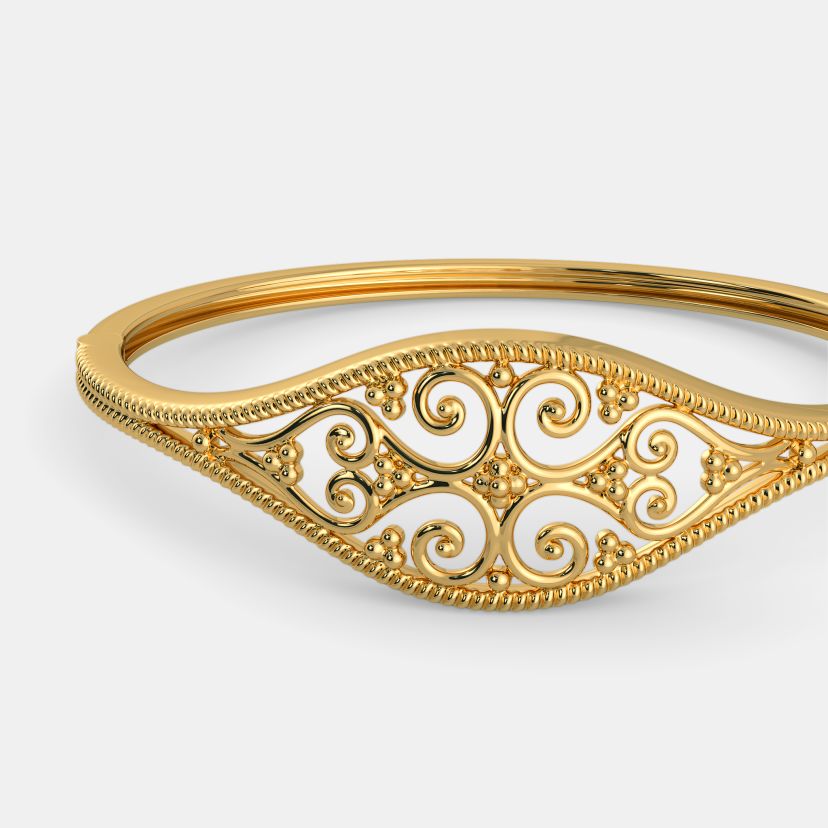 Buy 10 Grams to 20 Grams Gold BanglesDesigns Online BlueStone India s 1 Online Jewellery Brand