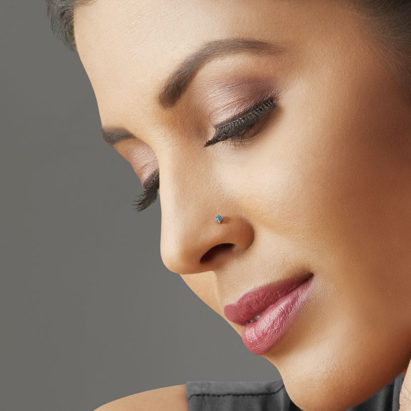 The Periwinkle Nose Pin - image 3