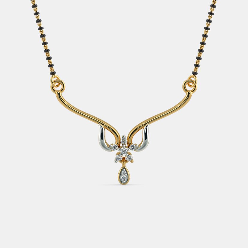 The Jyotsana Mangalsutra Pendant - image 4