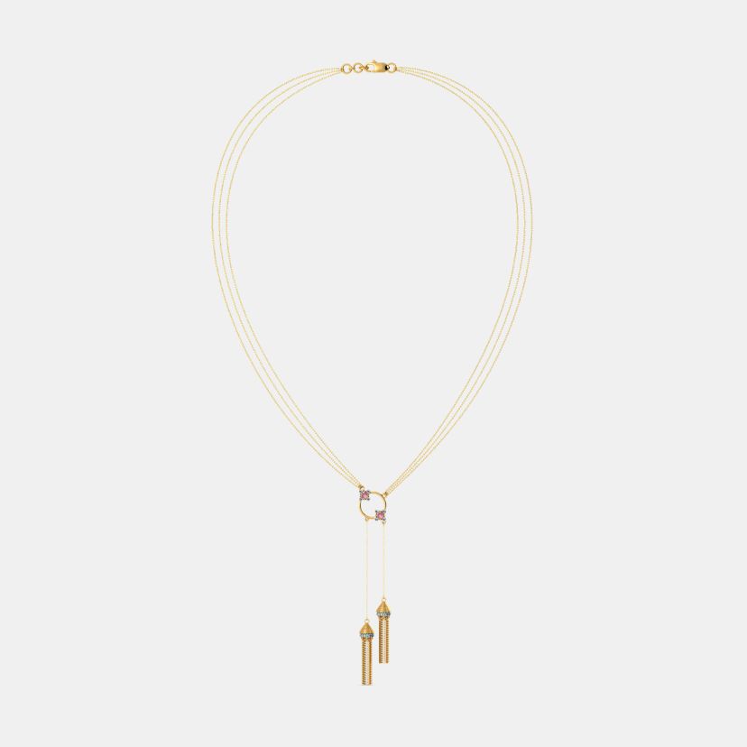 The Twin Tassel Necklace - image 4