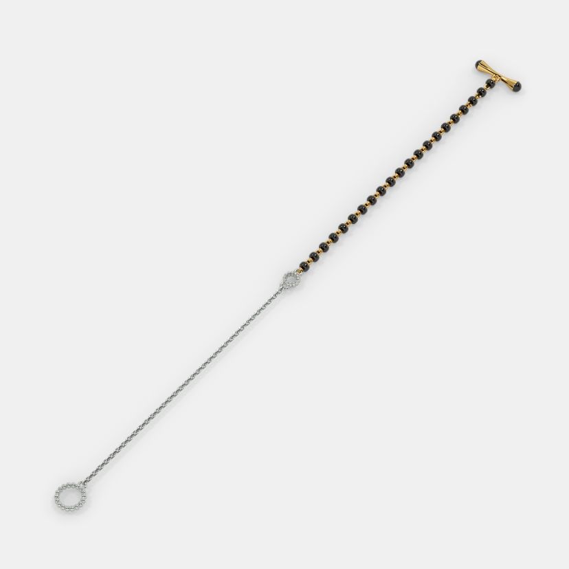 The Toggle lock Mangalsutra Bracelet - image 5
