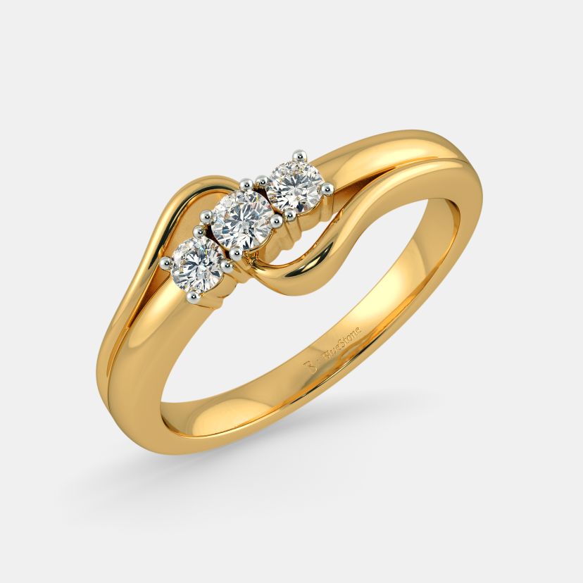 Georgian Old Mine Cut Diamond Three Stone Ring | Erstwhile Jewelry | NYC