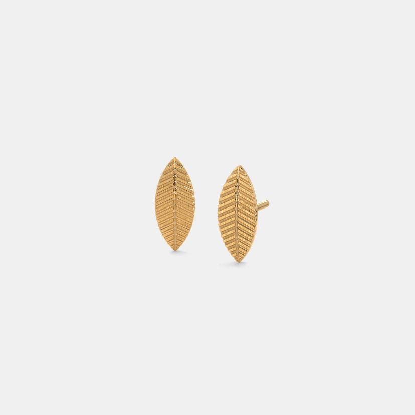 The Gold Leaf Earrings - image 1