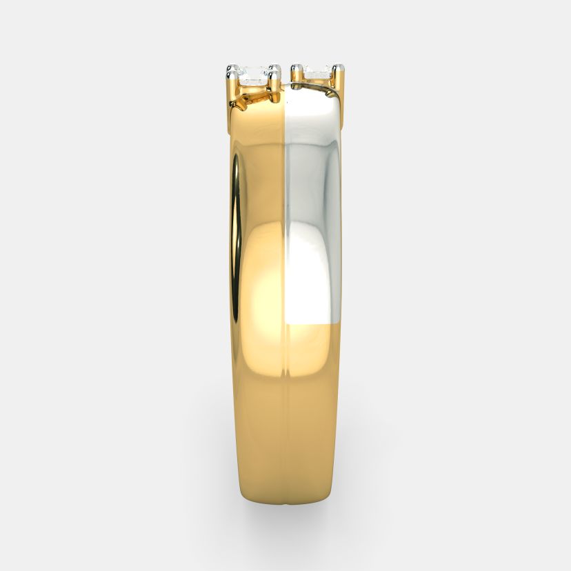 The Dual Sonata Ring for Him - Angle View 1