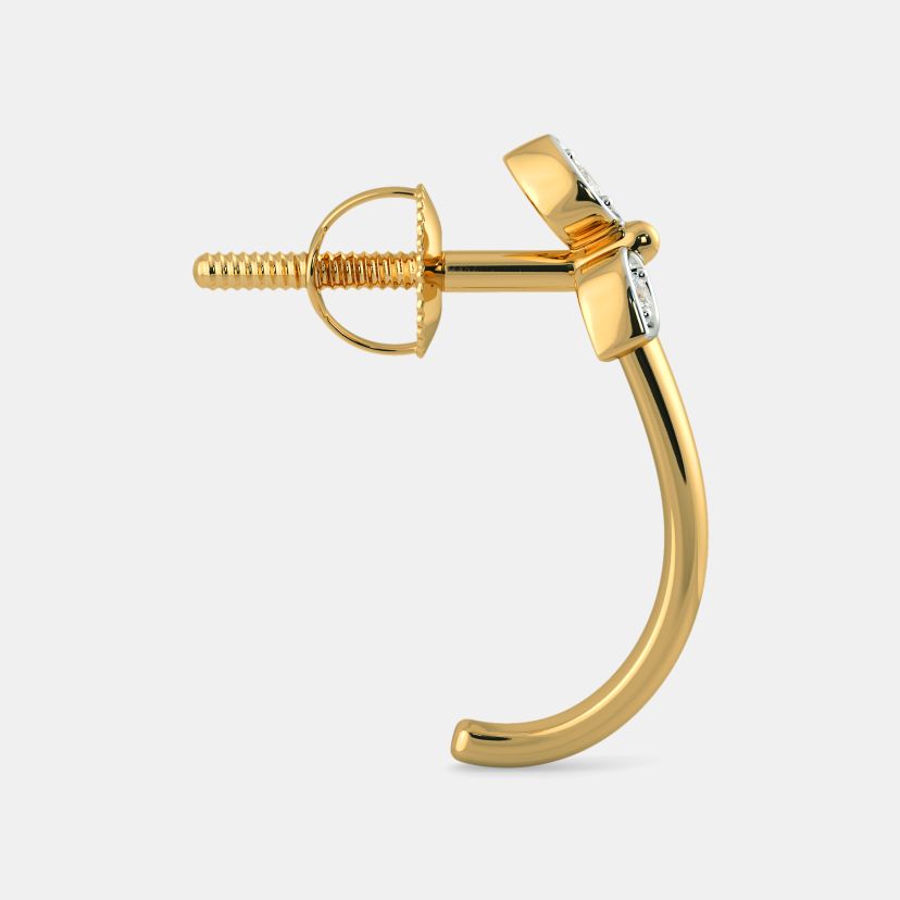 The Zymal J Hoop Earrings - image 6