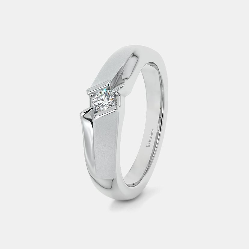 Magic Platinum Ring For Her | Glowing Platinum Ring | CaratLane