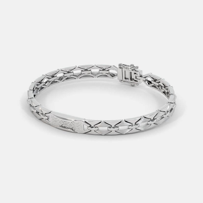 The Orilla Platinum Mens Bracelet - image 4