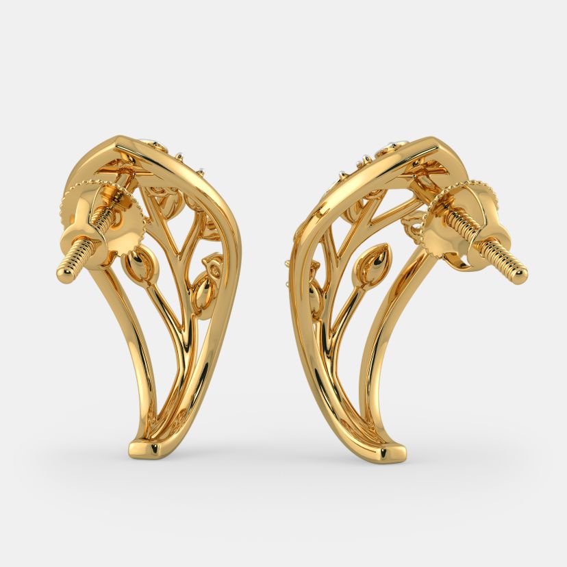 The Wisdom Leaves J Hoop Earrings - image 8
