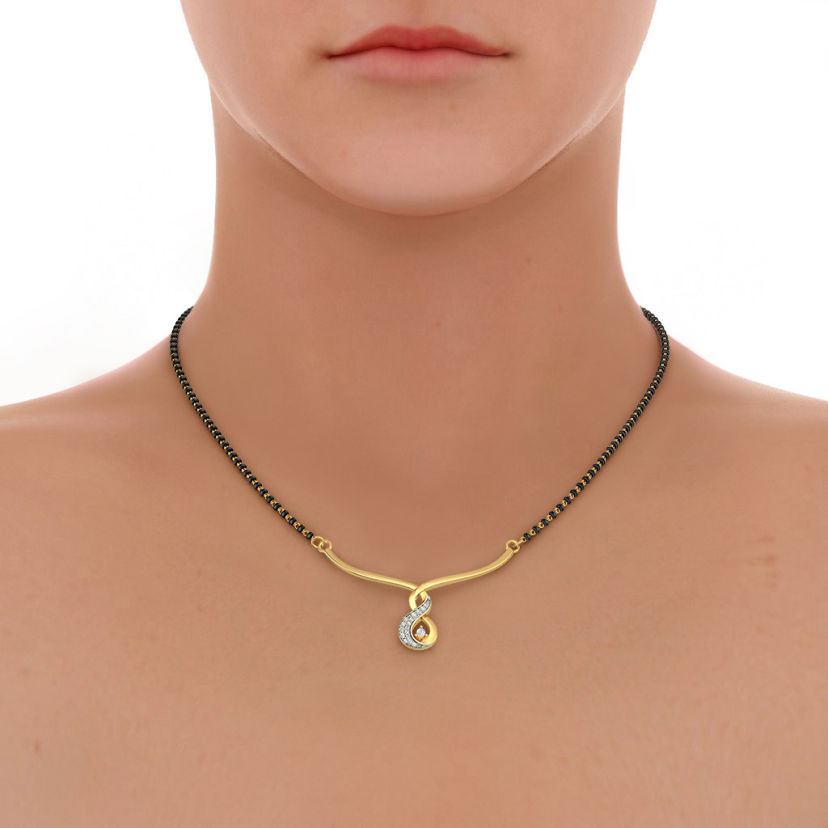 The Prayushi Mangalsutra Pendant - image 8