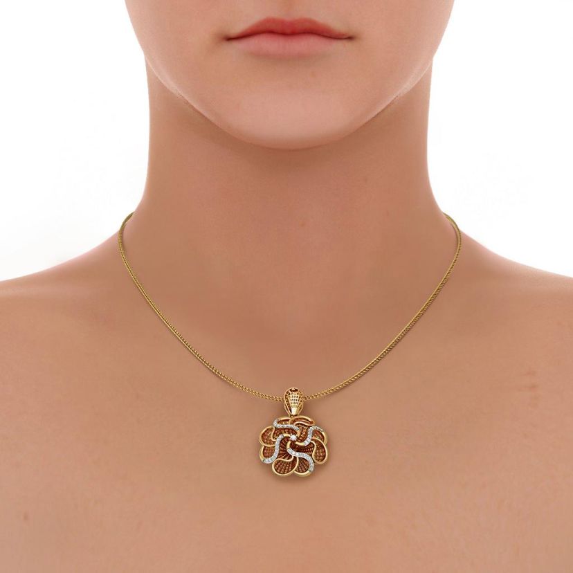 The Rose Lattice Pendant - image 8