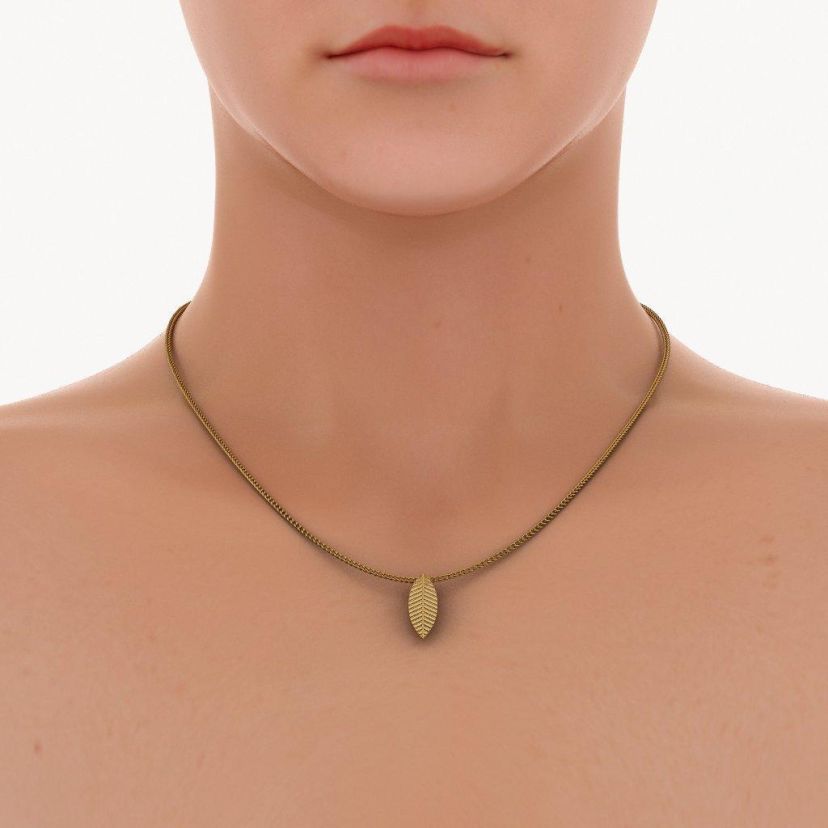 The Gold Leaf Pendant - image 8