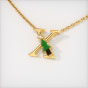 The X for X-mas Tree Necklace for Kids