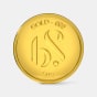 50 gram 24 KT Gold CoinFront