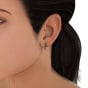 The Neer Ratna J Hoop Earrings