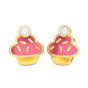 The Pink Cupcake Earrings For KidsPerspective2Nos