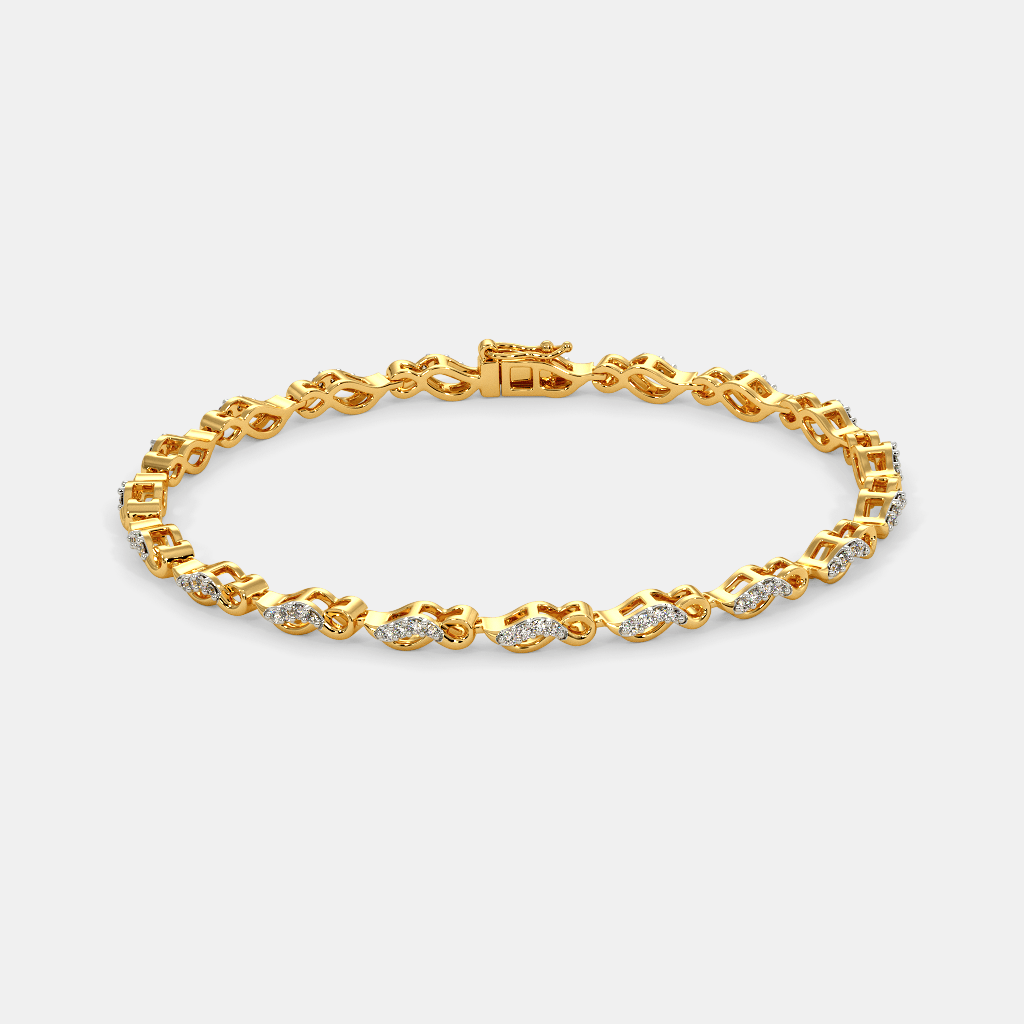 The Ezraya Tennis Bracelet | BlueStone.com