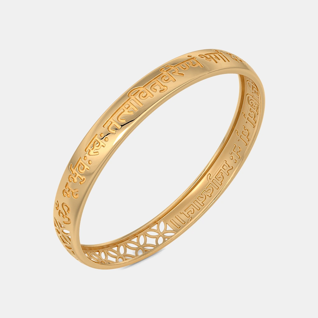 The Bezelia Round Bangle