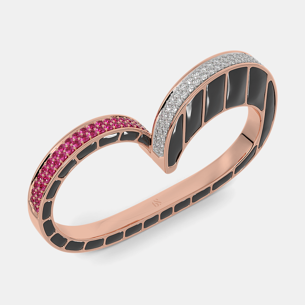 The Tua Multi Finger Ring alternate view 1