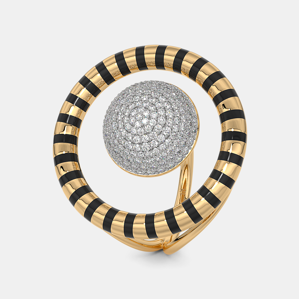 The Strippy Statement Ring alternate view 1