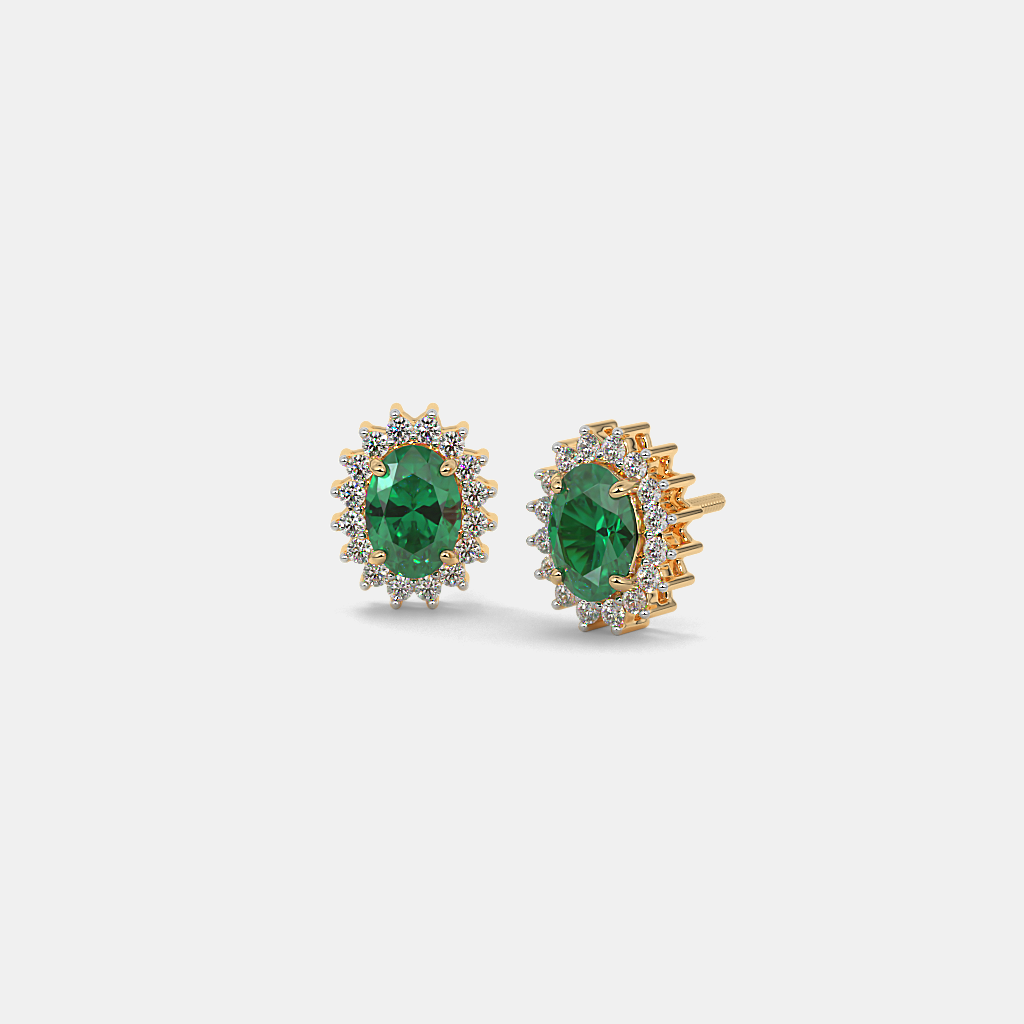 The Aaral Stud Earrings | BlueStone.com