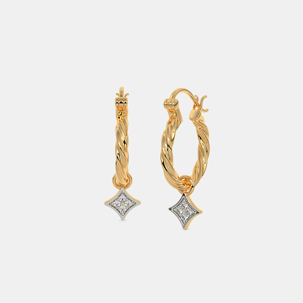 Angal Rashka The Rashka Hoop Earrings | BlueStone.com