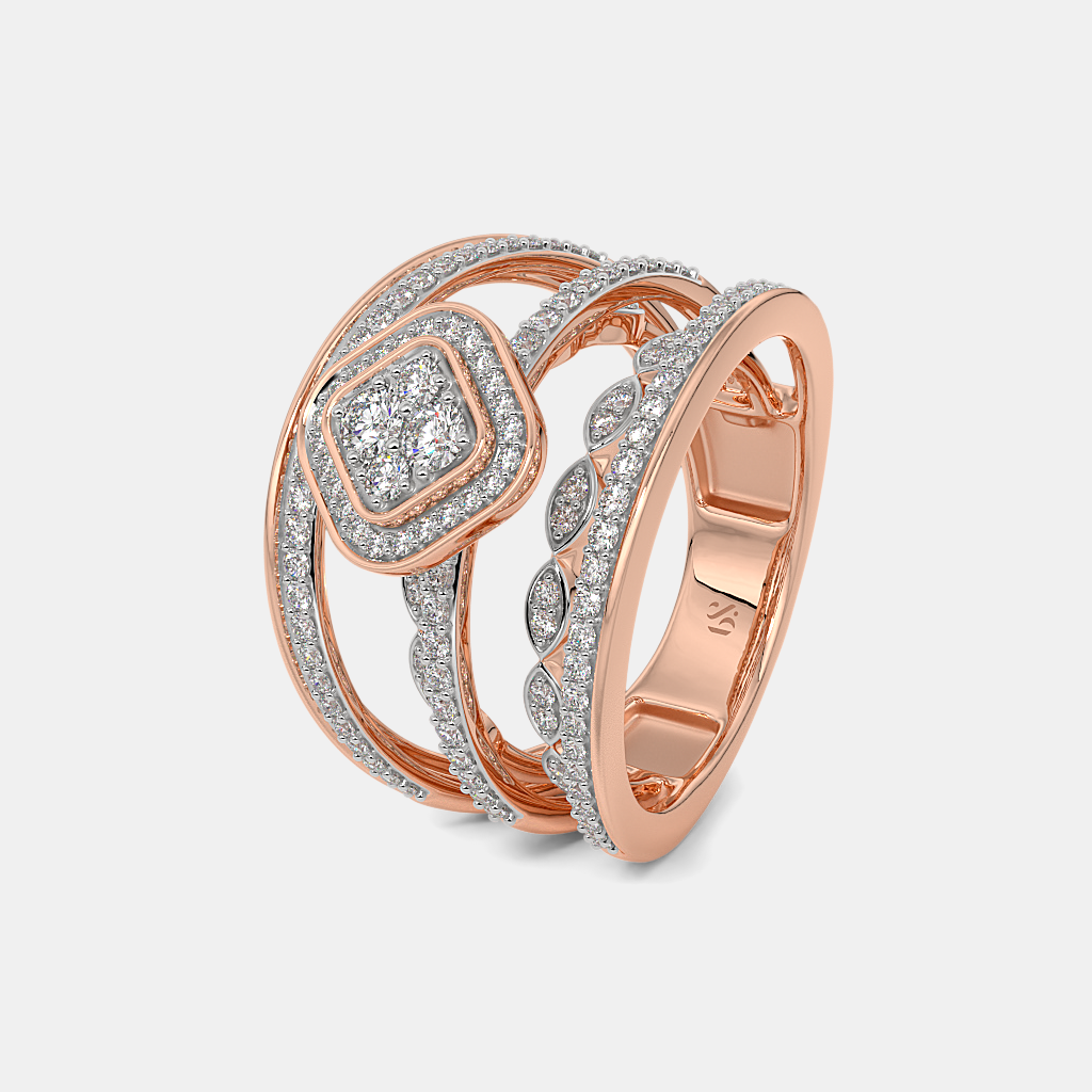 The Piacere Statement Ring alternate view 1