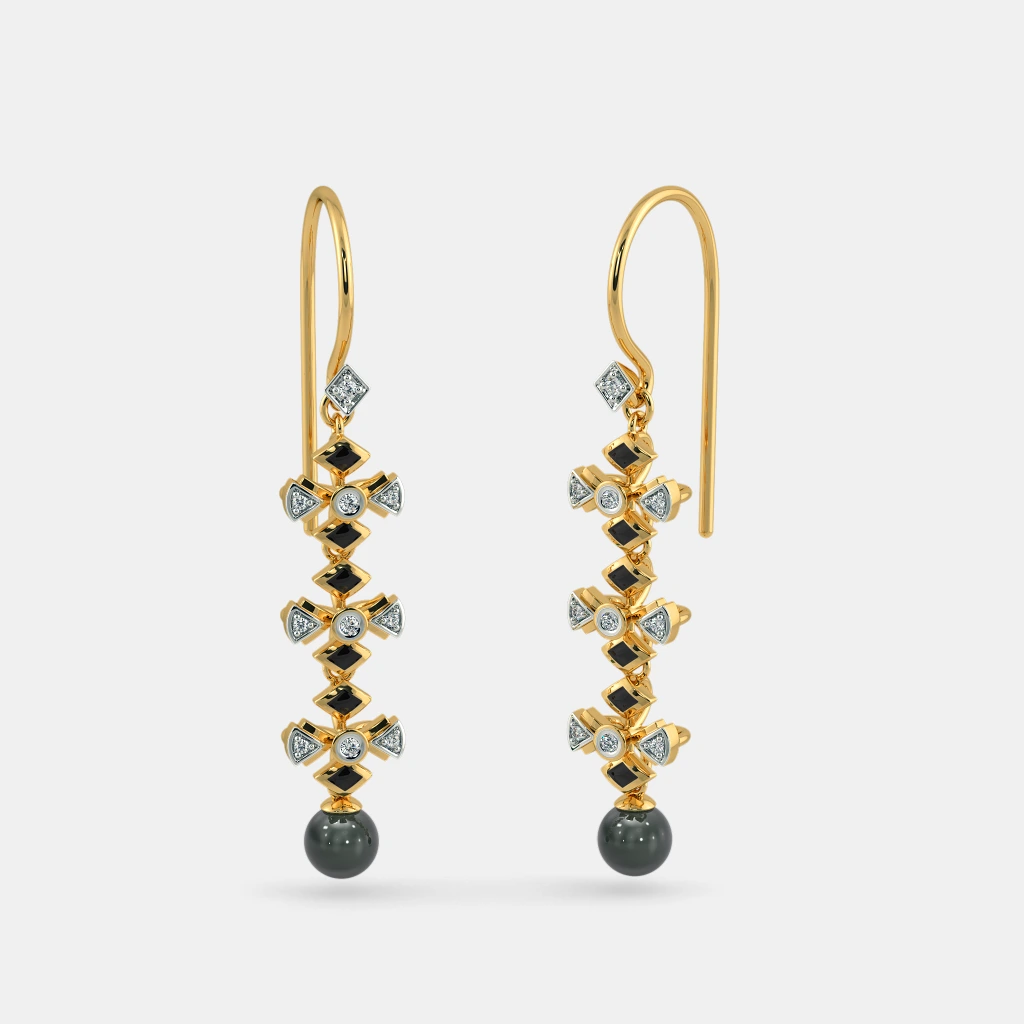 The Apogee Long Drop Earrings