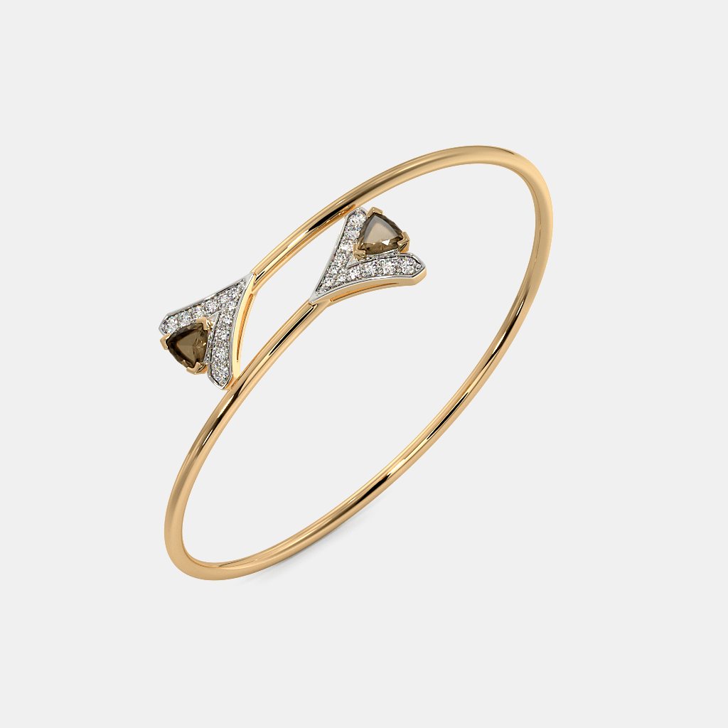The Mocha Mirage Twister Bangle