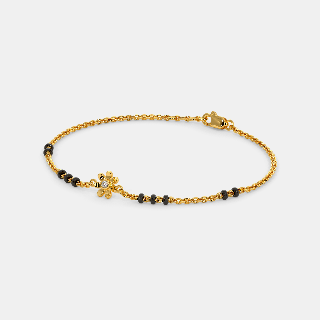 The Lilit Mangalsutra Bracelet | BlueStone.com