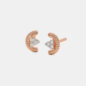The Pery Multi Pierced Stud Earrings - thumb 1
