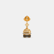 The Akhila Mangalsutra Jhumki Earrings - thumb 6