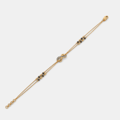 The Leesha Infinity Mangalsutra Bracelet - thumb 5