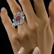 The Zalak Cocktail Ring - thumb 6